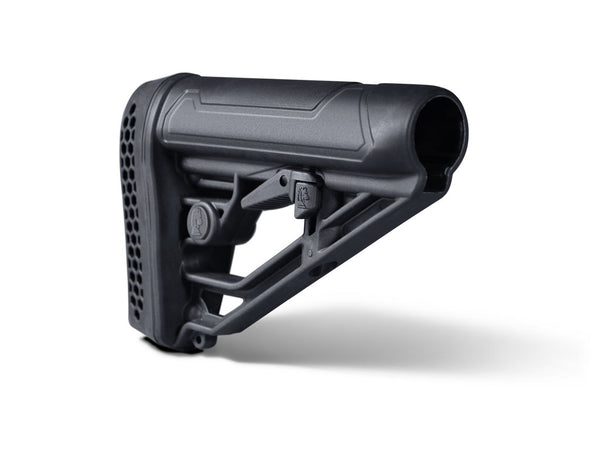 EX Performance Adjustable AR Stock – Mil-Spec – Black Stocks and Forends Adaptive Tactical