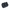 A black nylon multi-pocket holster or pouch with three vertical elastic loops and two snap-button closures, shown on a transparent background.