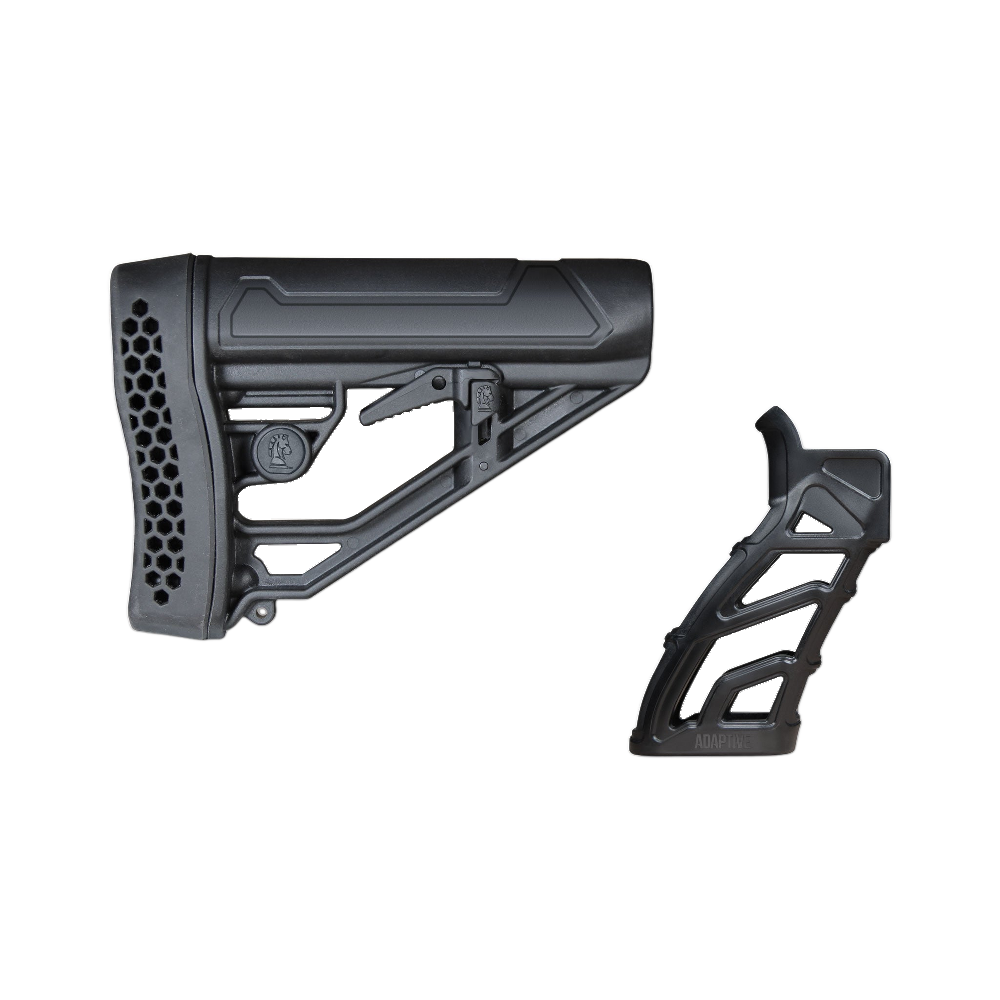 LTG Grip + EX Rifle Stock AR15 Bundle – Adaptive Tactical