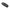 A black molded rubber or plastic base plate with two silver metal studs, shown on a transparent background.