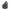 A black tactical holster with a quick-release clip and a gray insert panel, shown from a top-down view on a transparent background.