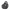 A black and gray Kydex holster with a black nylon sheath, shown from a top-down view on a transparent background.