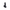 Product shot highlighting the non-slip rubberized stabilizer base and ribbed body of a compact black polymer stock monopod accessory, set against a transparent background.
