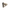 A coyote tan adjustable rifle buttstock component without recoil pad, isolated on transparent background.