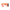 An orange molded plastic rifle stock with a black honeycomb-patterned butt pad, shown against a transparent background.