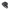 A black tactical holster with a quick-release buckle system, shown from an elevated angle on a transparent background.