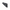 A black molded plastic rifle stock buttstock replacement piece with molded details and a circular logo embossed on the central support, shown on a transparent background.
