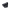 A black polymer rifle stock buttstock accessory with a textured grip and mounting slots, shown on a transparent background.