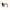 An orange adjustable rifle stock with a black honeycomb-patterned butt pad, shown on a transparent background.