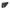 A black tactical rifle stock buttstock accessory with a textured grip and mounting bracket, shown on a transparent background.