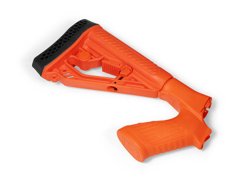 EX Performance Adjustable Pistol Grip Stock - Less Lethal Orange
