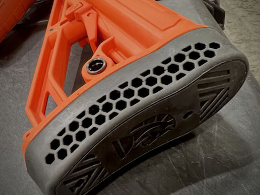 EX Performance Adjustable Pistol Grip Stock - Less Lethal Orange