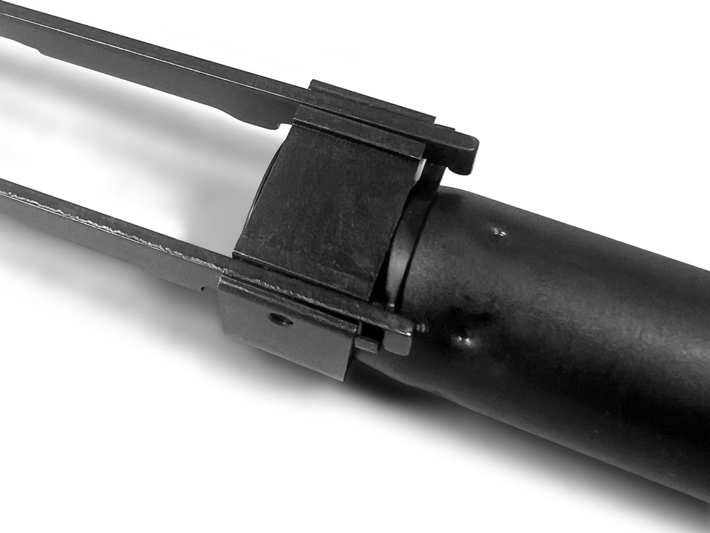 Action Slide Tube Assembly & Nut - 6 3/4" - Mossberg 500/590/88, 12g