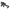 A black tactical rifle with an attached scope, magazine, grip, and adjustable stock, shown on a transparent background.