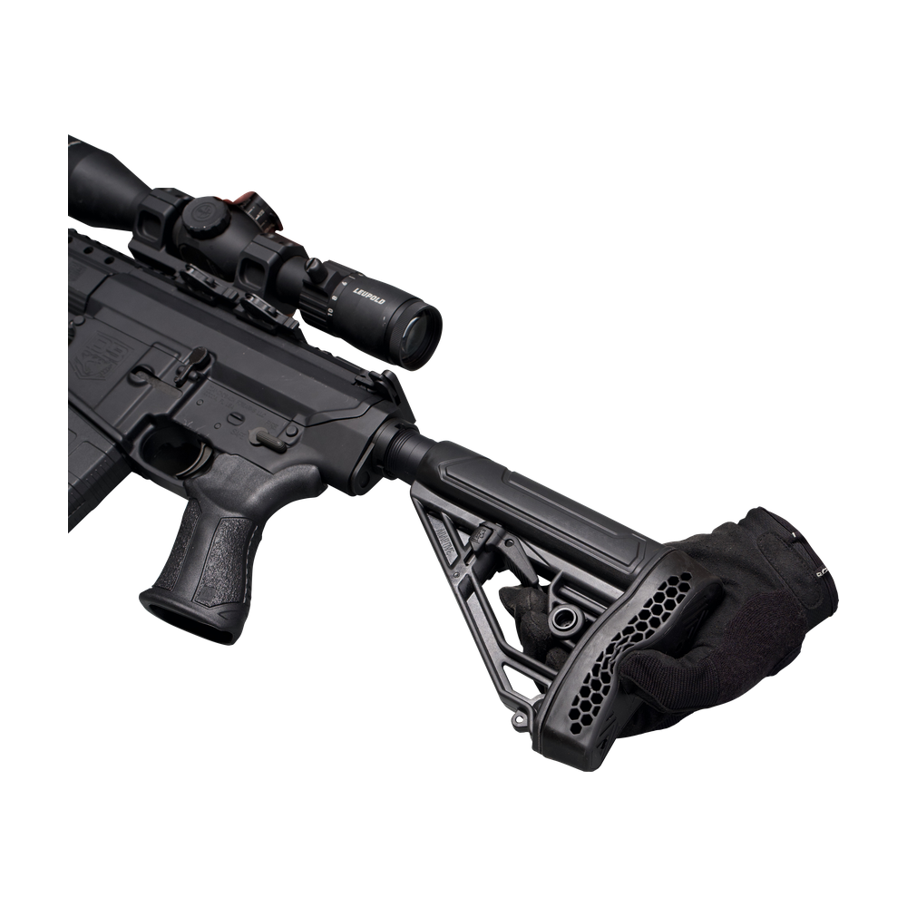 EX Performance Adjustable Stock - AR15/AR10 - Mil Spec - Black