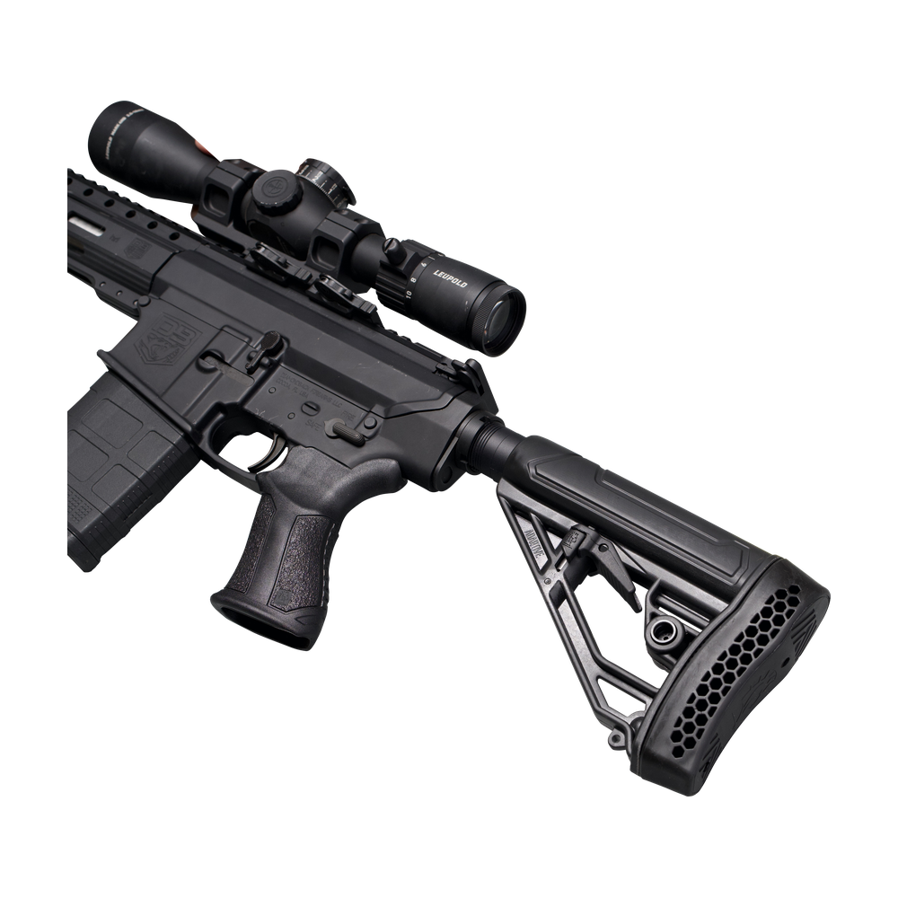 EX Performance Adjustable Stock - AR15/AR10 - Mil Spec - Black