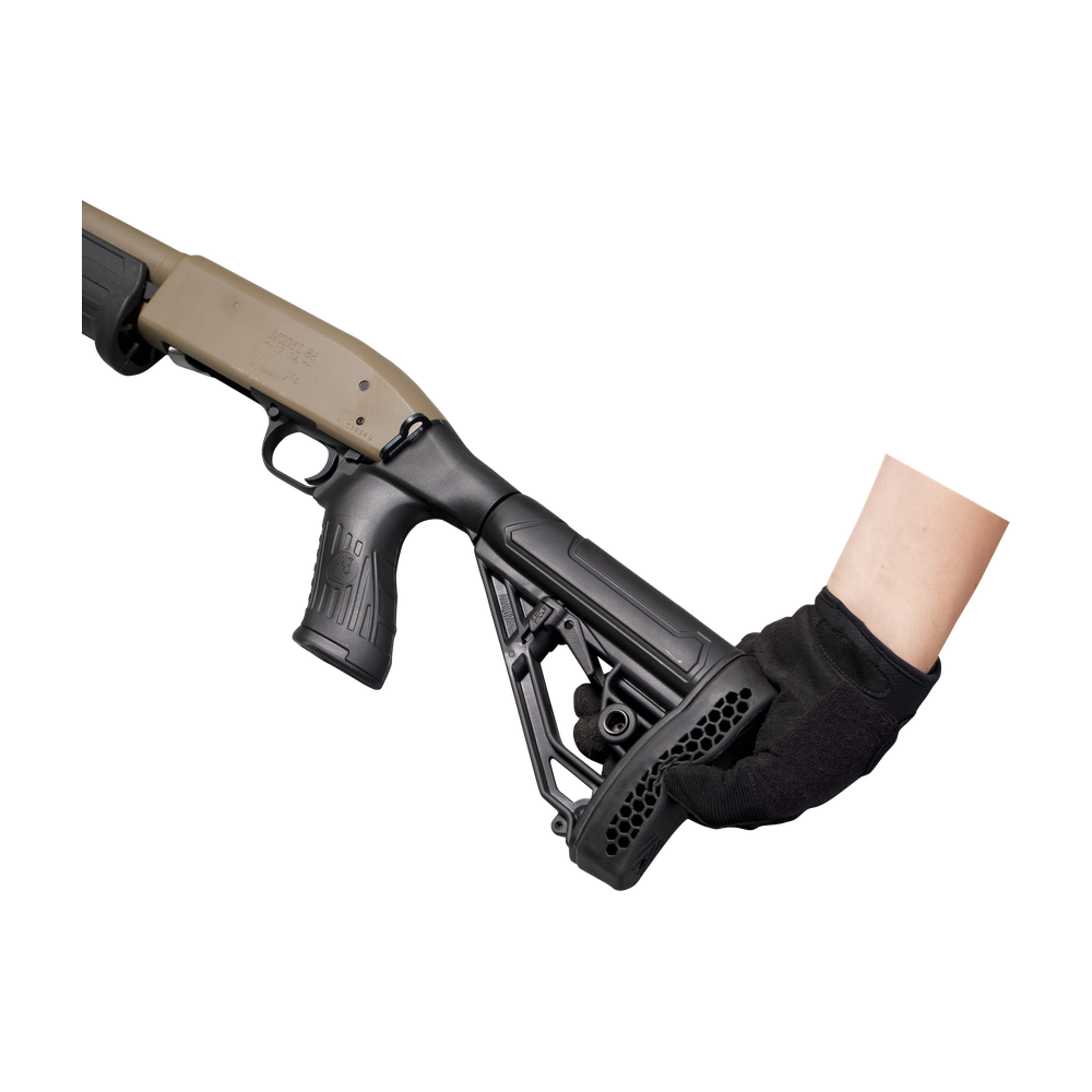 EX Performance Adjustable Pistol Grip Stock - Mossberg 500/590/88, 12g - Black