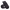 Black tactical belt shell carrier with a hook-and-loop strap and a small black brand tag reading 'Adaptive' on a transparent background.