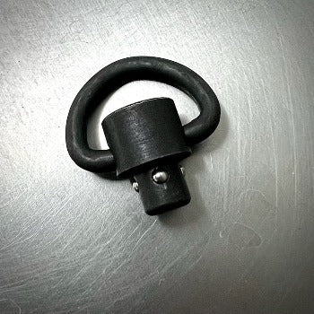 Heavy Duty Push Button Sling Swivel - "D" Loop