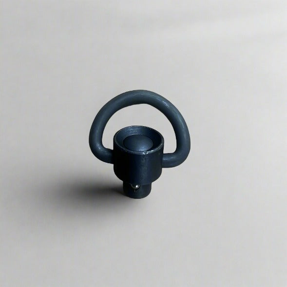 Heavy Duty Push Button Sling Swivel - "D" Loop
