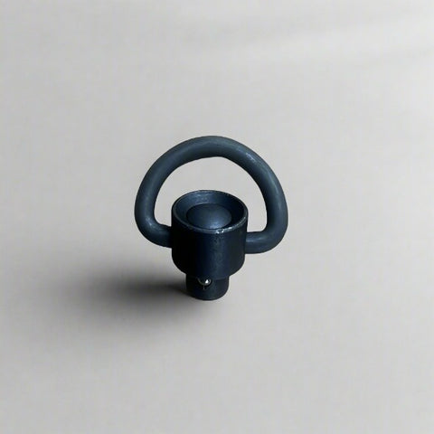 Heavy Duty Push Button Sling Swivel - "D" Loop