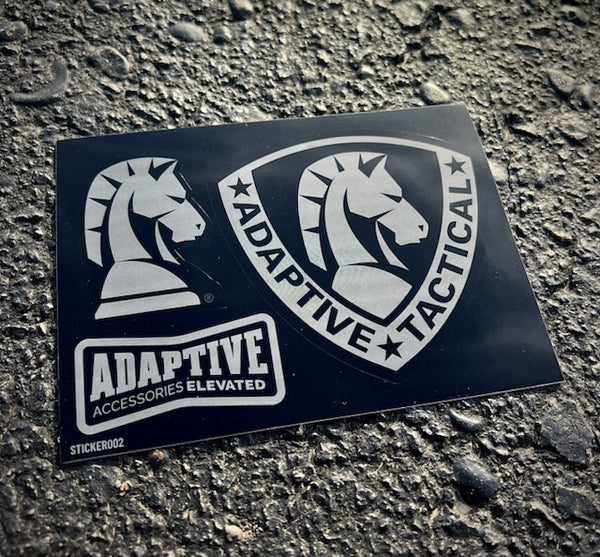 Adaptive Tactical Warhorse, Shield & Bone Sticker