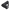 A black molded plastic rifle stock buttstock accessory with a honeycomb vent pattern on the front, shown on a transparent background.