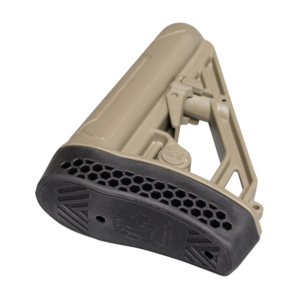 EX Performance Adjustable Stock - AR15/AR10 - Mil Spec - FDE