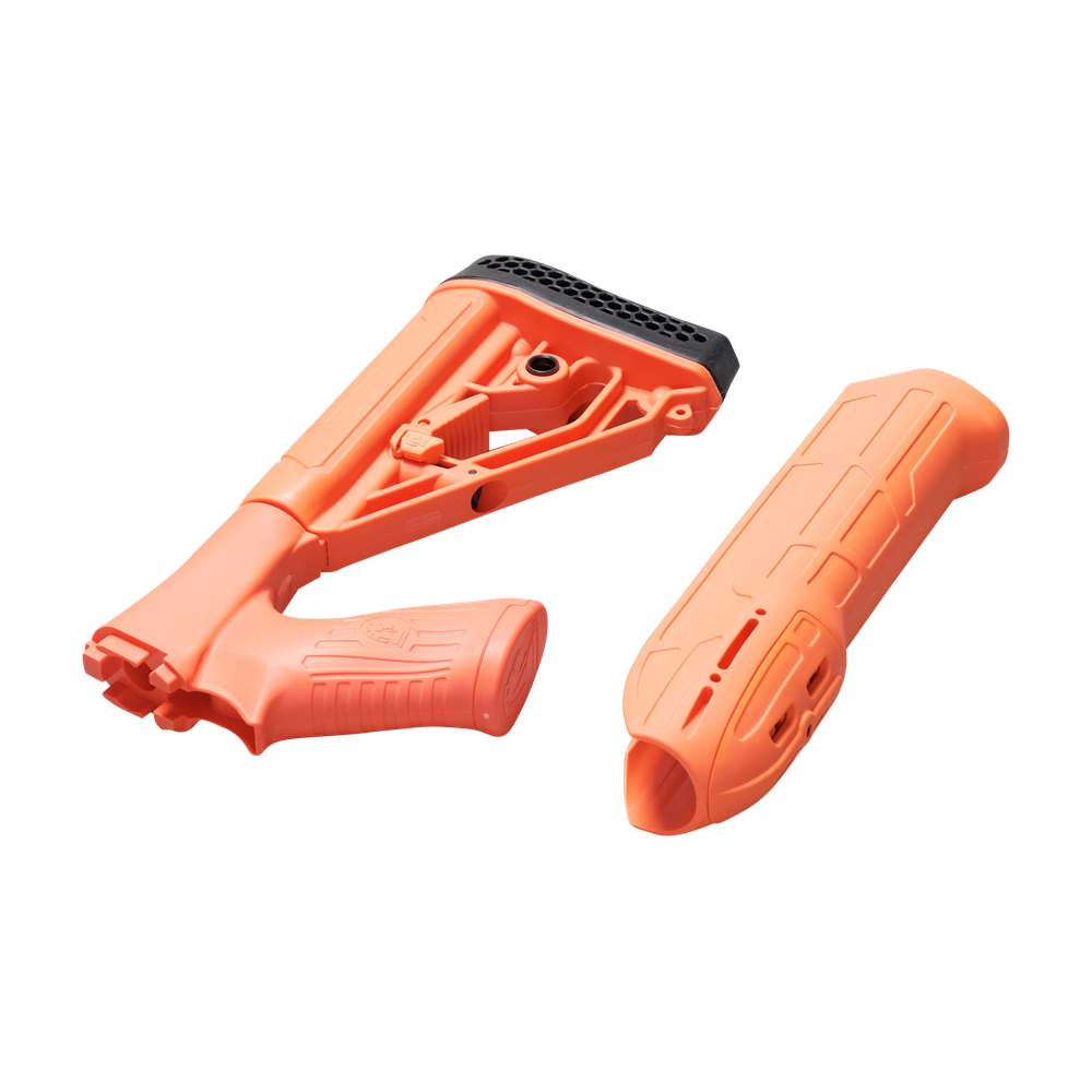 EX Performance Adjustable Stock & Forend - Remington 870, 12g - Less Lethal Orange
