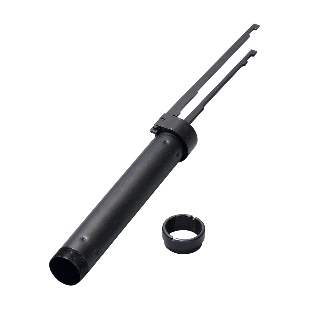 Action Slide Tube Assembly & Nut - 7 3/4" - Mossberg 500/590/88, 12g