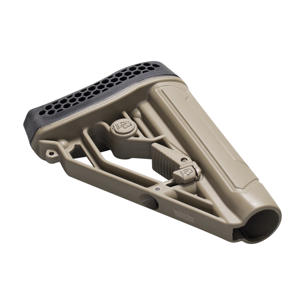 EX Performance Adjustable Stock - AR15/AR10 - Mil Spec - FDE