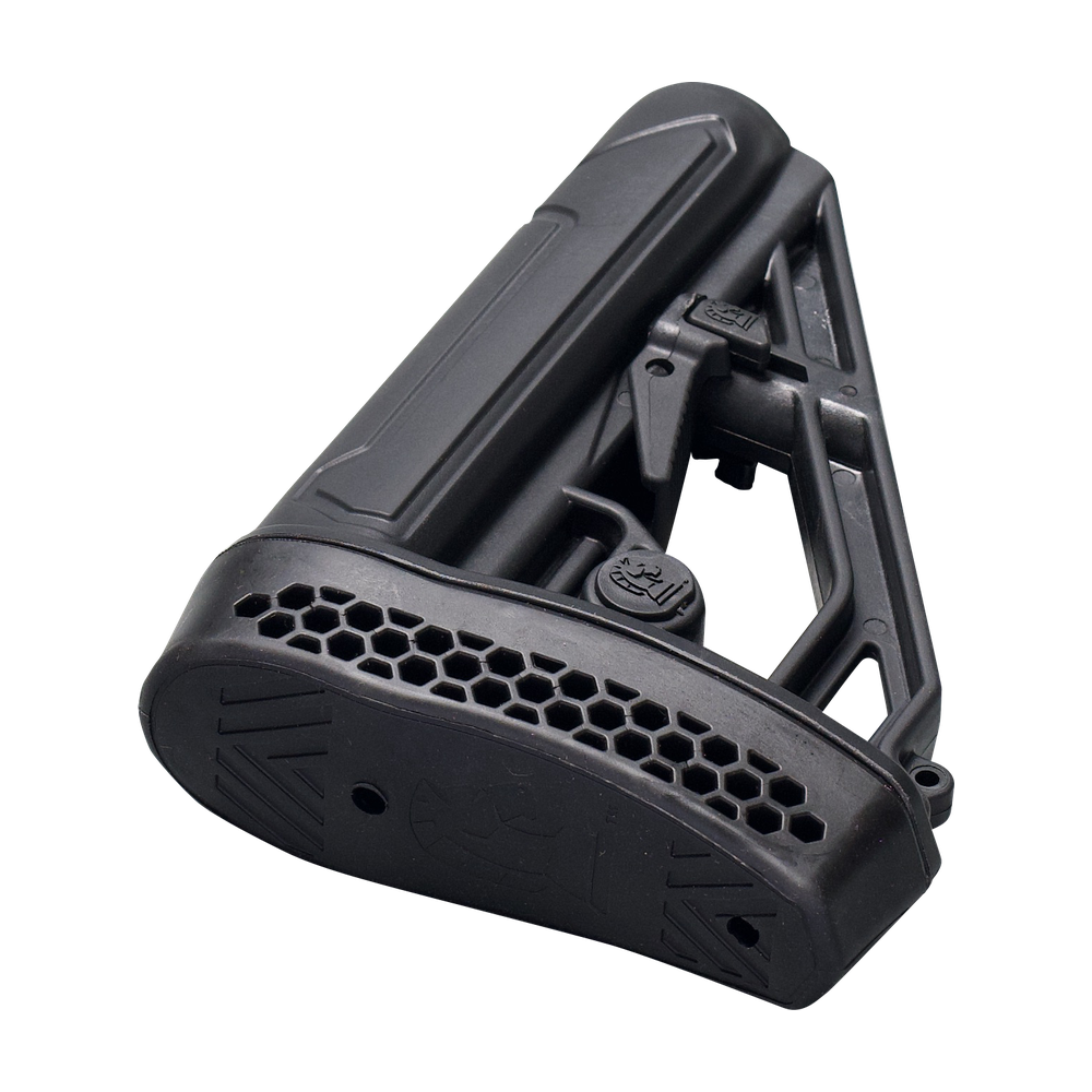 EX Performance Adjustable Stock - AR15/AR10 - Mil Spec - Black
