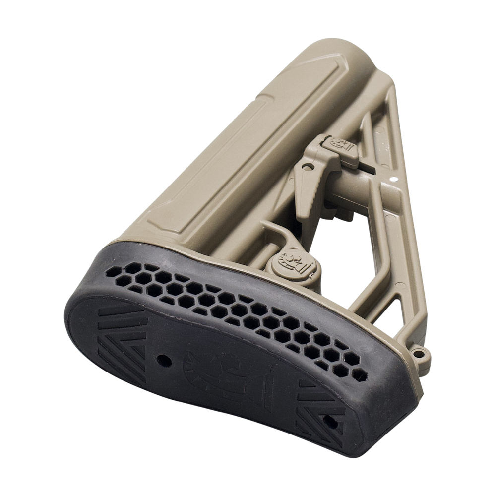EX Performance Adjustable Stock - AR15/AR10 - Mil Spec - FDE