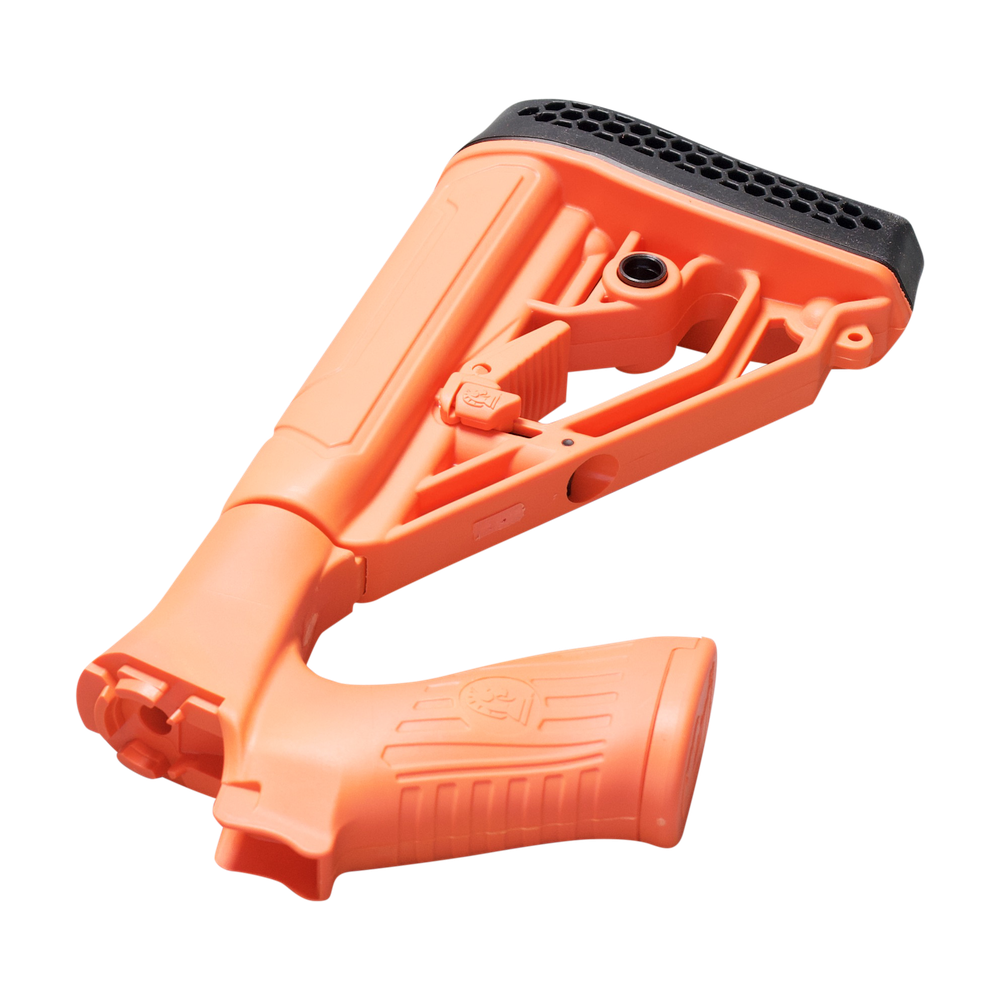 EX Performance Adjustable Pistol Grip Stock - Less Lethal Orange