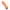 A high-impact orange tactical shotgun forend upgrade, shown isolated on a transparent backdrop.