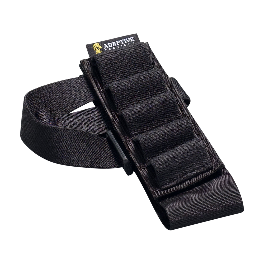 Stock Mounted Shell Carrier, 5rds - Nylon - Black