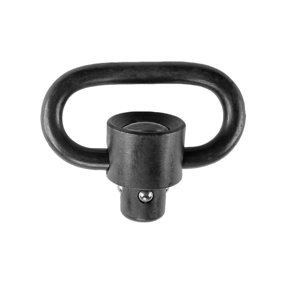 Heavy Duty Push Button Sling Swivel - Standard 1 1/4" Loop