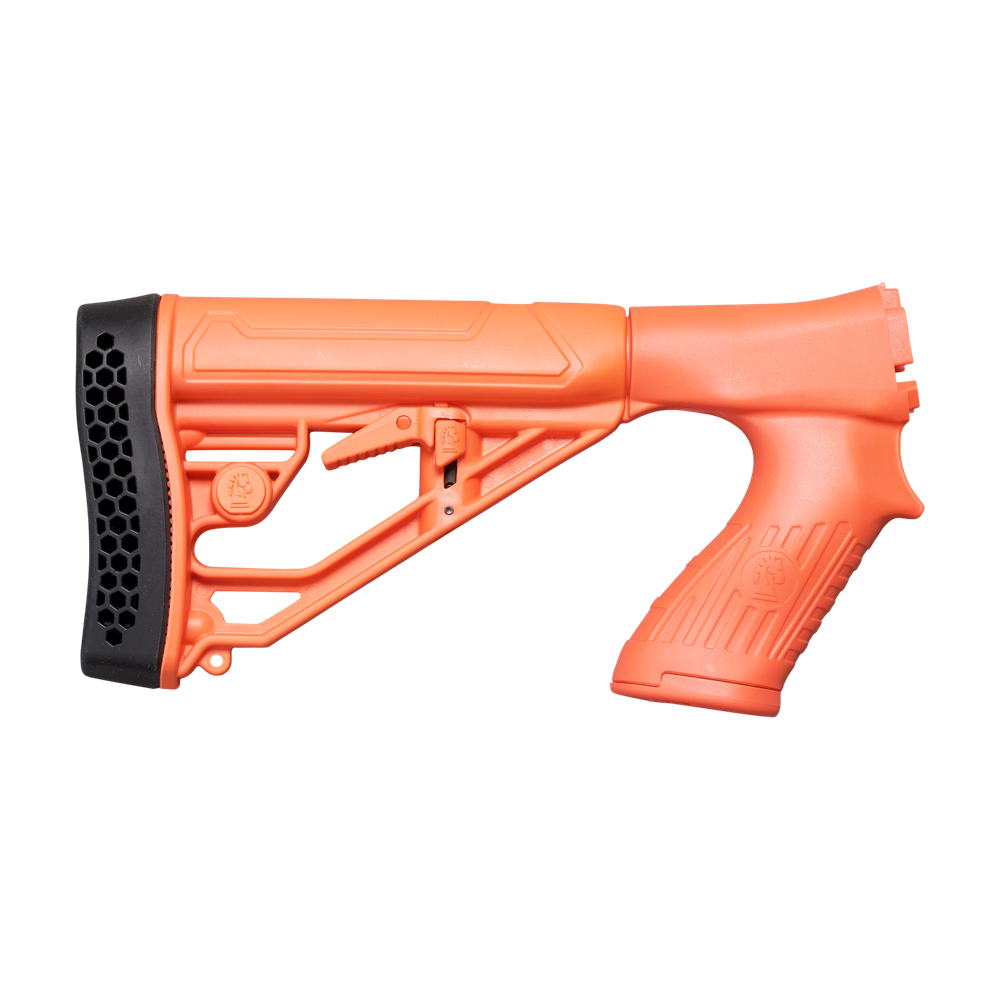EX Performance Adjustable Stock & Forend - Remington 870, 12g - Less Lethal Orange