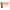 An orange and black adjustable rifle stock with a textured grip and honeycomb-patterned side panel, shown on a transparent background.