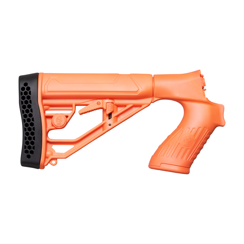 EX Performance Adjustable Pistol Grip Stock - Less Lethal Orange