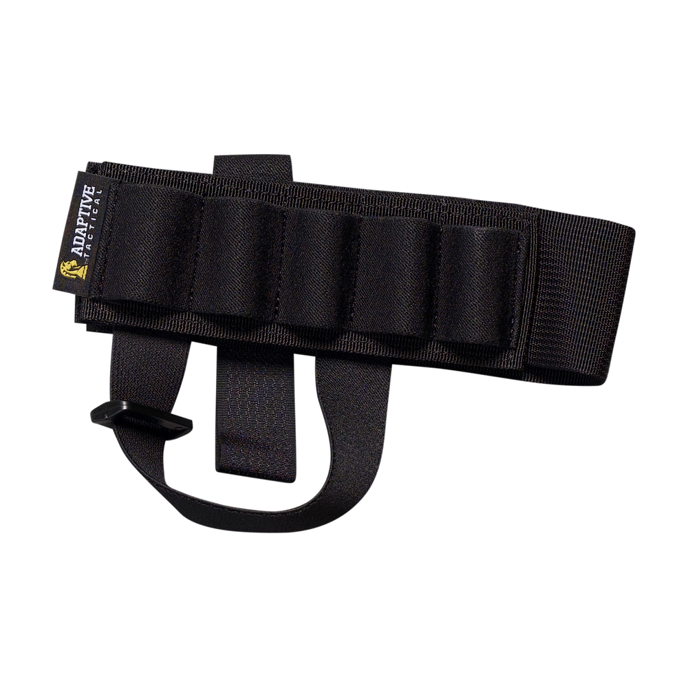 Stock Mounted Shell Carrier, 5rds - Nylon - Black