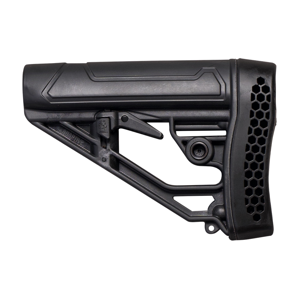 EX Performance Adjustable Stock - AR15/AR10 - Mil Spec - Black