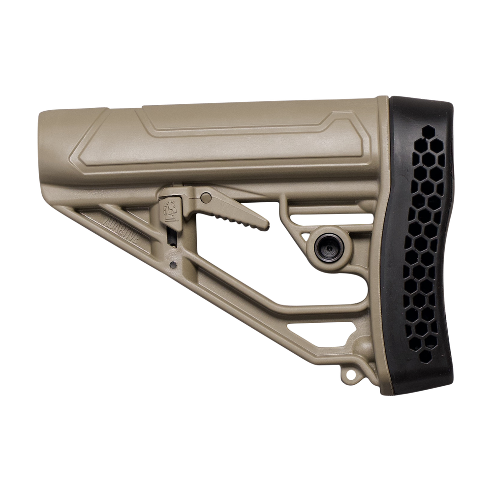 EX Performance Adjustable Stock - AR15/AR10 - Mil Spec - FDE