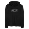 black / S Adaptive Retro Logo Long Sleeve Hoodie Shirt Unisex Long Sleeve Hoodie Shirt Adaptive Tactical