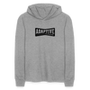 heather grey / S Adaptive Retro Logo Long Sleeve Hoodie Shirt Unisex Long Sleeve Hoodie Shirt Adaptive Tactical