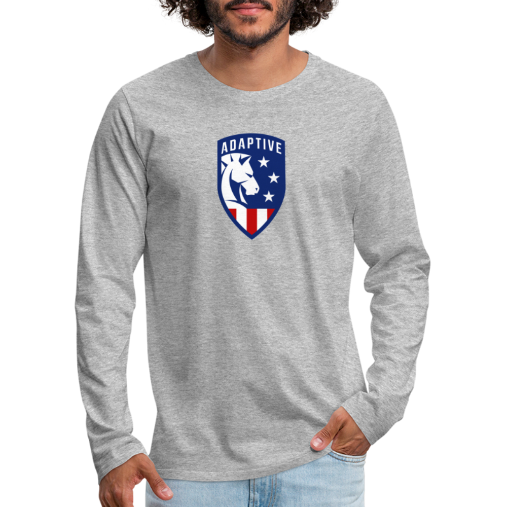 S Adaptive Merica Shield Men's Premium Long Sleeve T-Shirt Men's Premium Long Sleeve T-Shirt | Spreadshirt 875 Adaptive Tactical