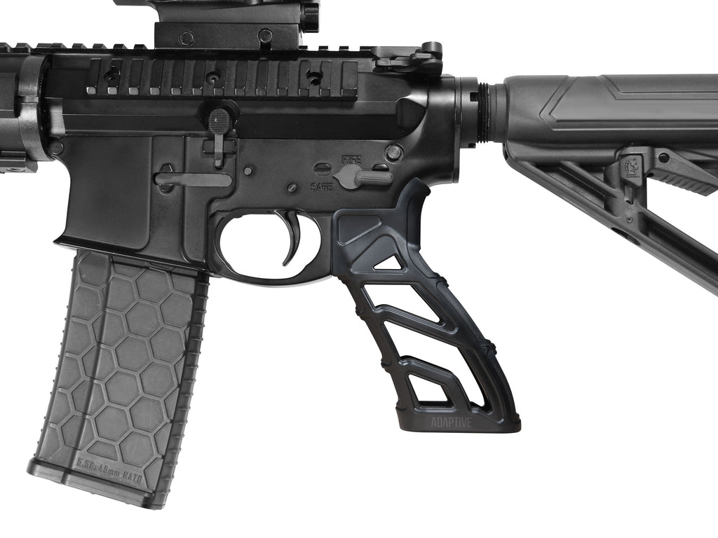 Lightweight Tactical AR Grip (LTG) - Black Stocks and Forends Adaptive Tactical