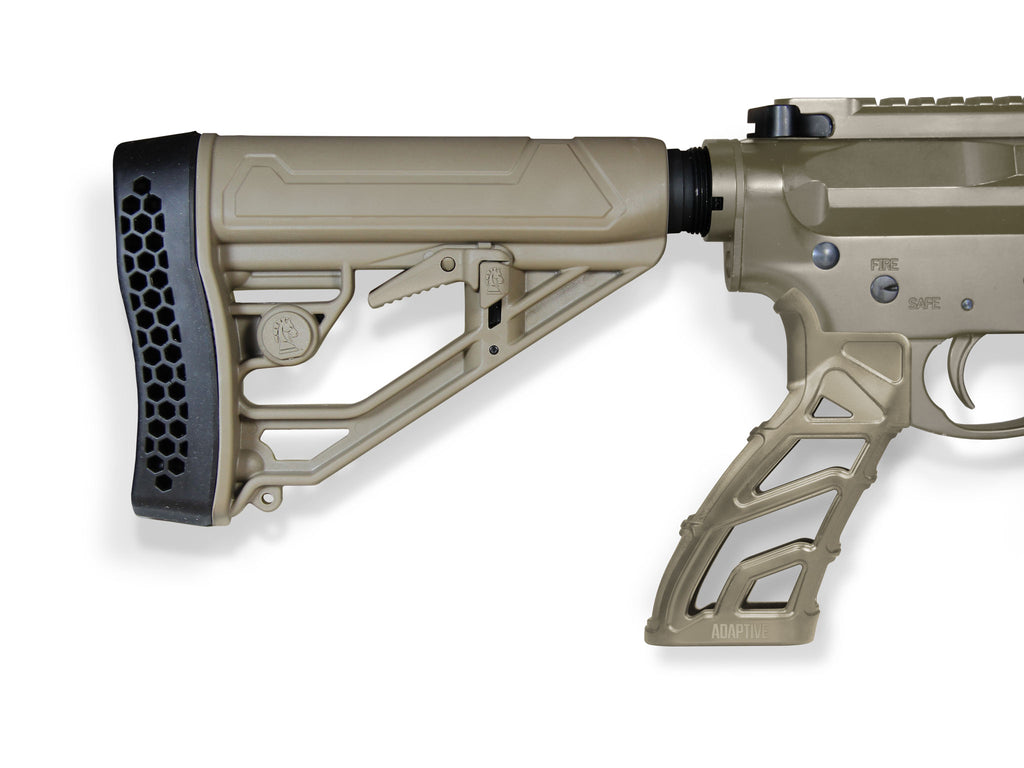 LTG Grip + Adjustable AR Stock Bundle Adaptive Tactical