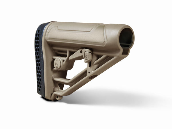 FDE EX Performance Adjustable AR Stock - Mil-Spec - FDE Stocks and Forends Adaptive Tactical