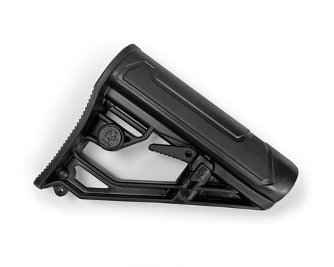 Black EX Performance Adjustable AR Stock LITE - Black Stocks and Forends Adaptive Tactical